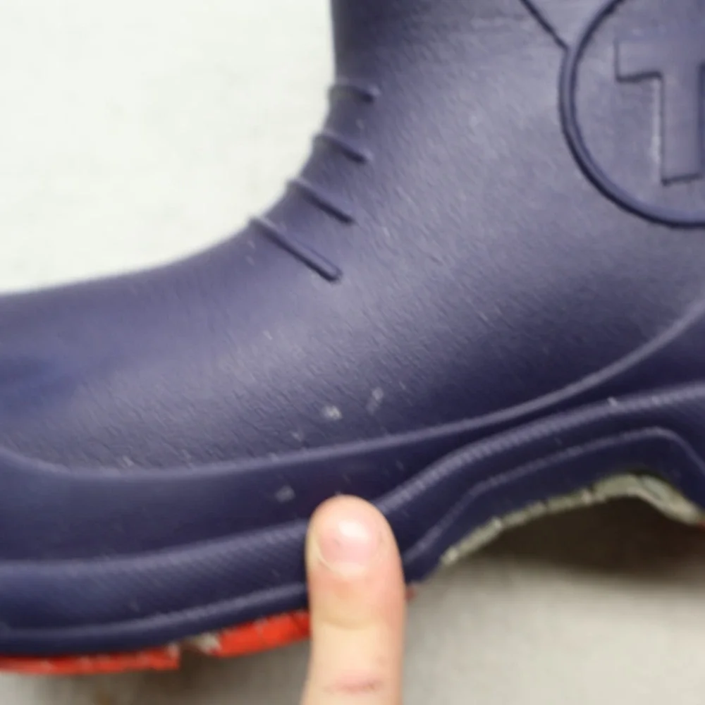 Tingley Flite Unisex M7 W9 Rain Boots Blue Waterproof Utility Slip Resistant
